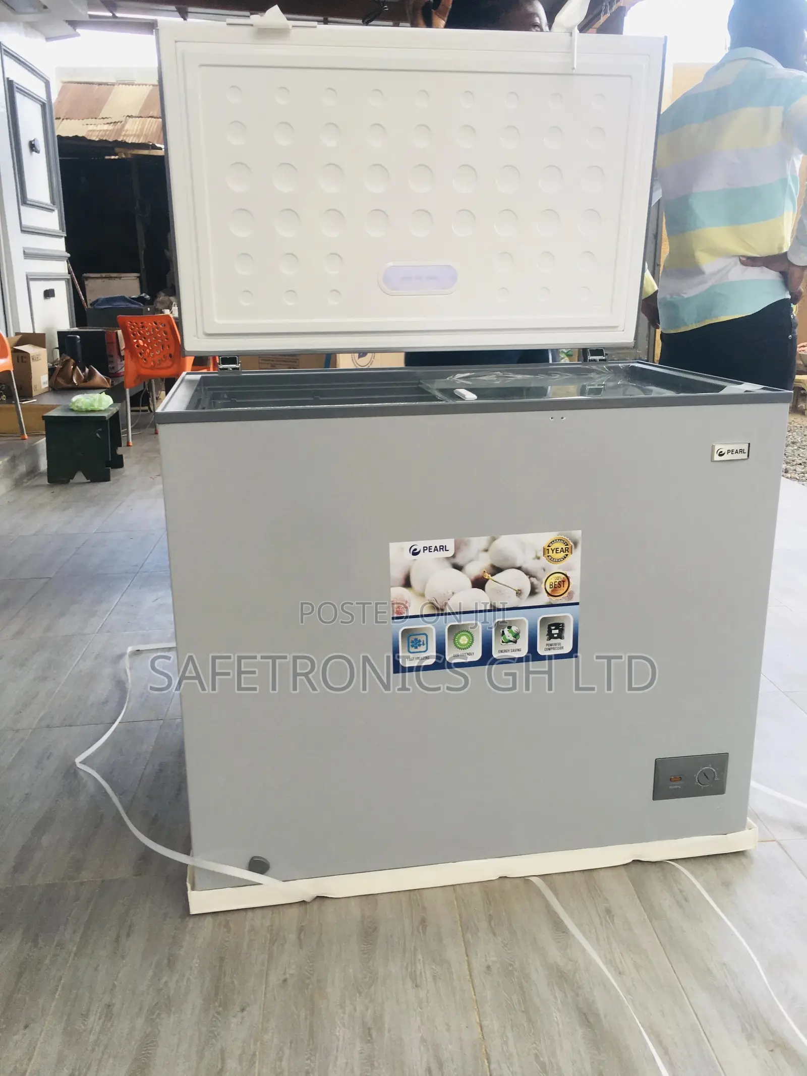 Pearl 251liters Single Door Chest Freezer PCF-290