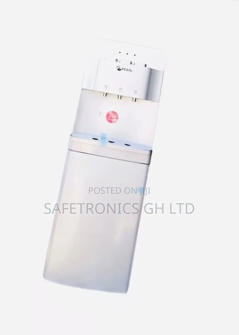 Pearl Water Dispenser With Fridge – Silver PWD-1009FSL