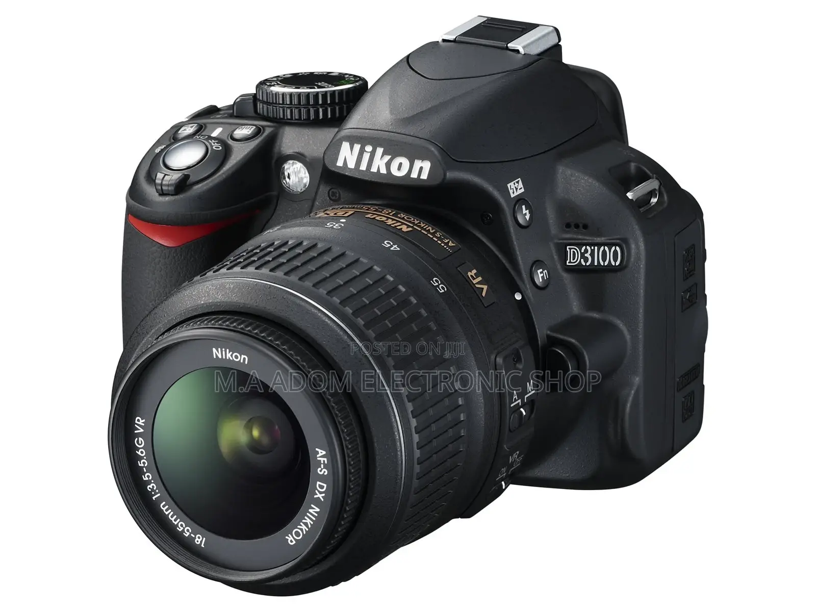 Nikkon D3100 Camera With 18”-55 Lens