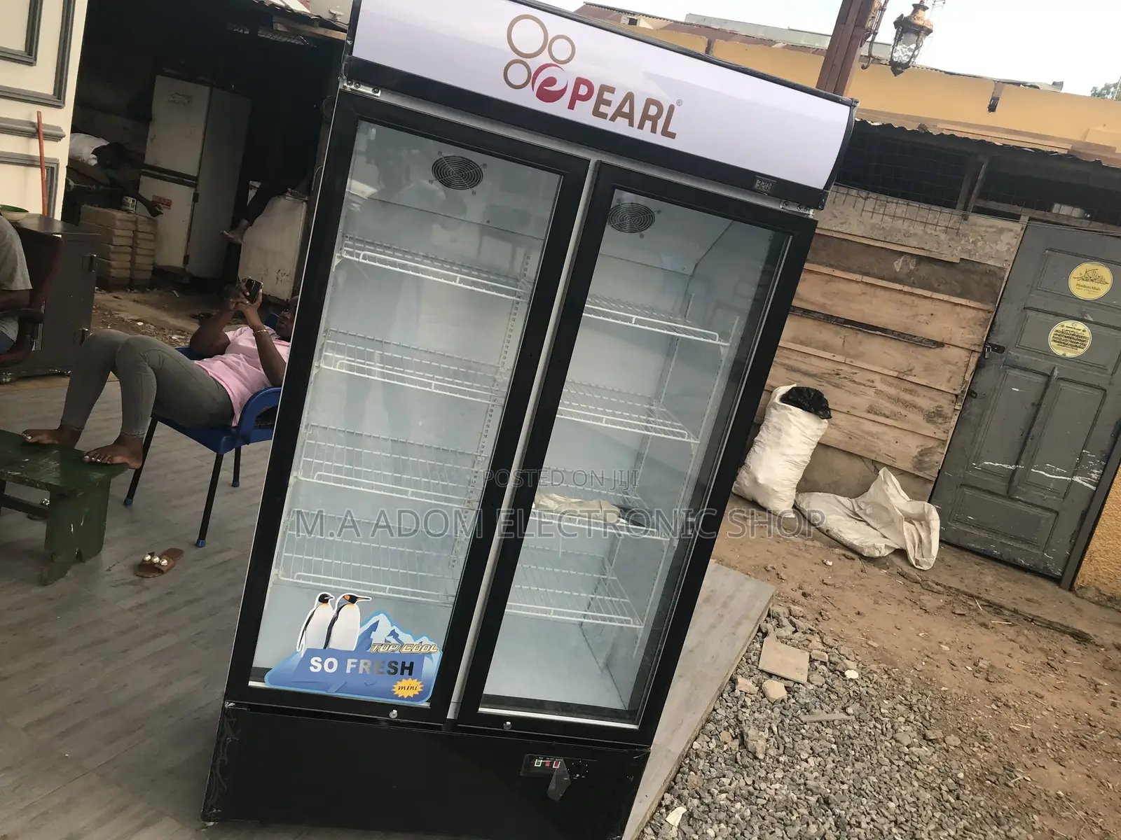 Brand New Pearl PVC 73 568litres Display Fridge