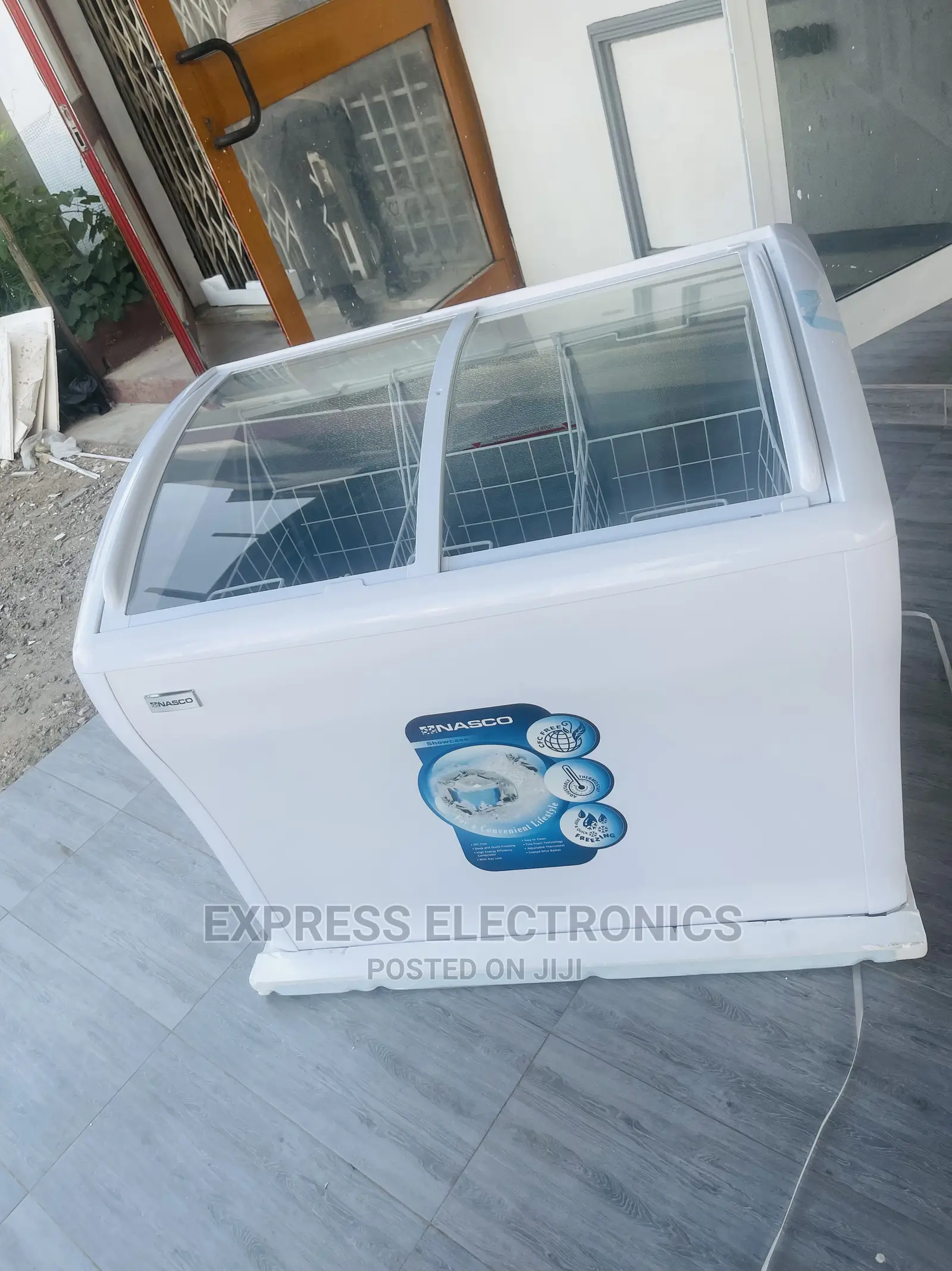 Nas-500g Showcase Freezer 500L Nasco