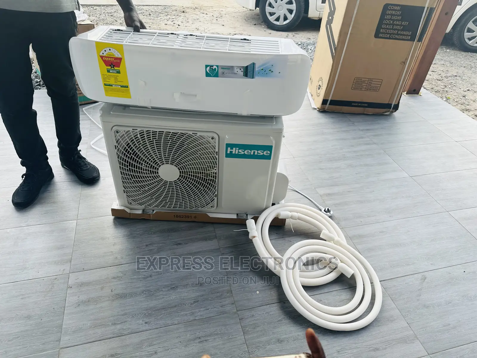 Auto Defrosting Hisense Split 2.5ho R410 Gas
