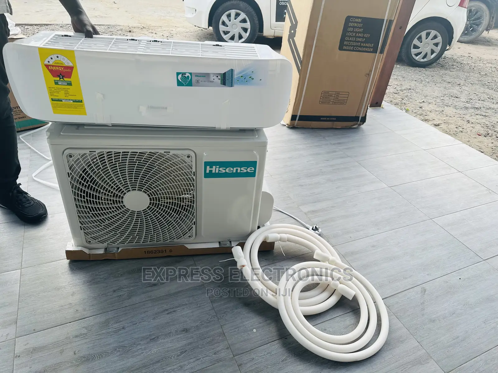 Hisense 2.0hp Auto Defrosting Split White R410 Gas