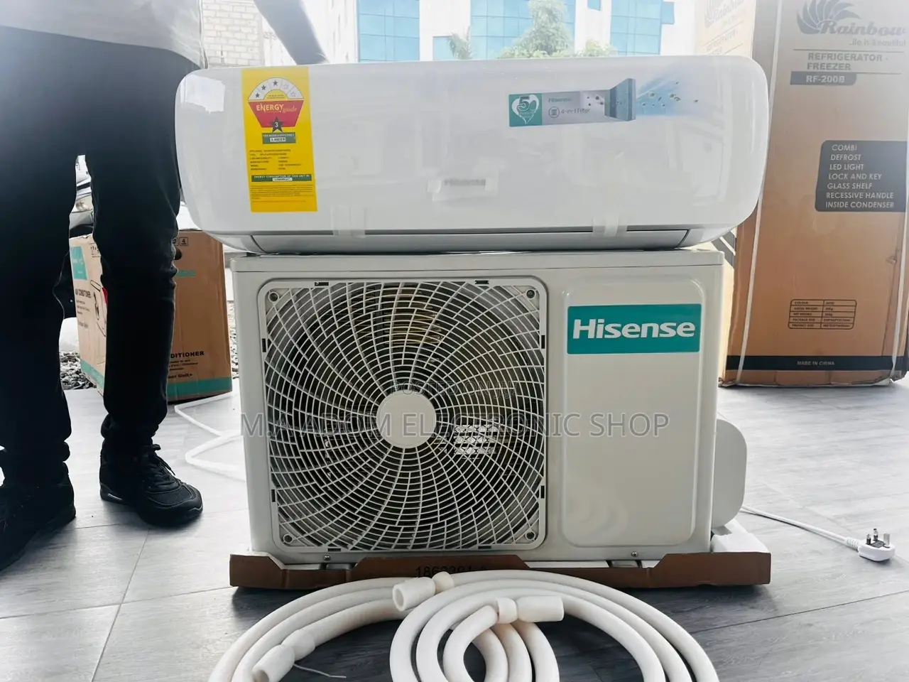 Strong Hisense Split AC 1.5hp Copper R410