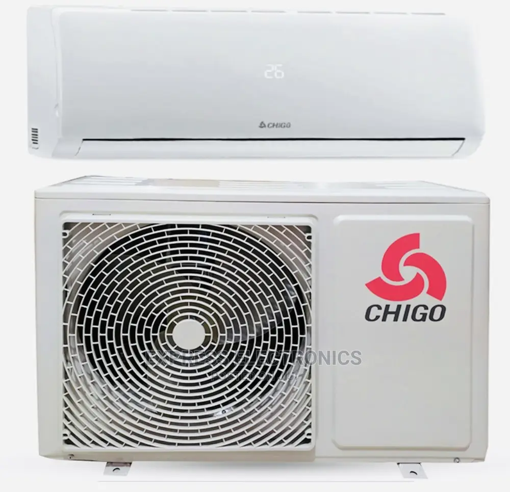 Chigo 1.5hp Split Built in Drain Pump White AC