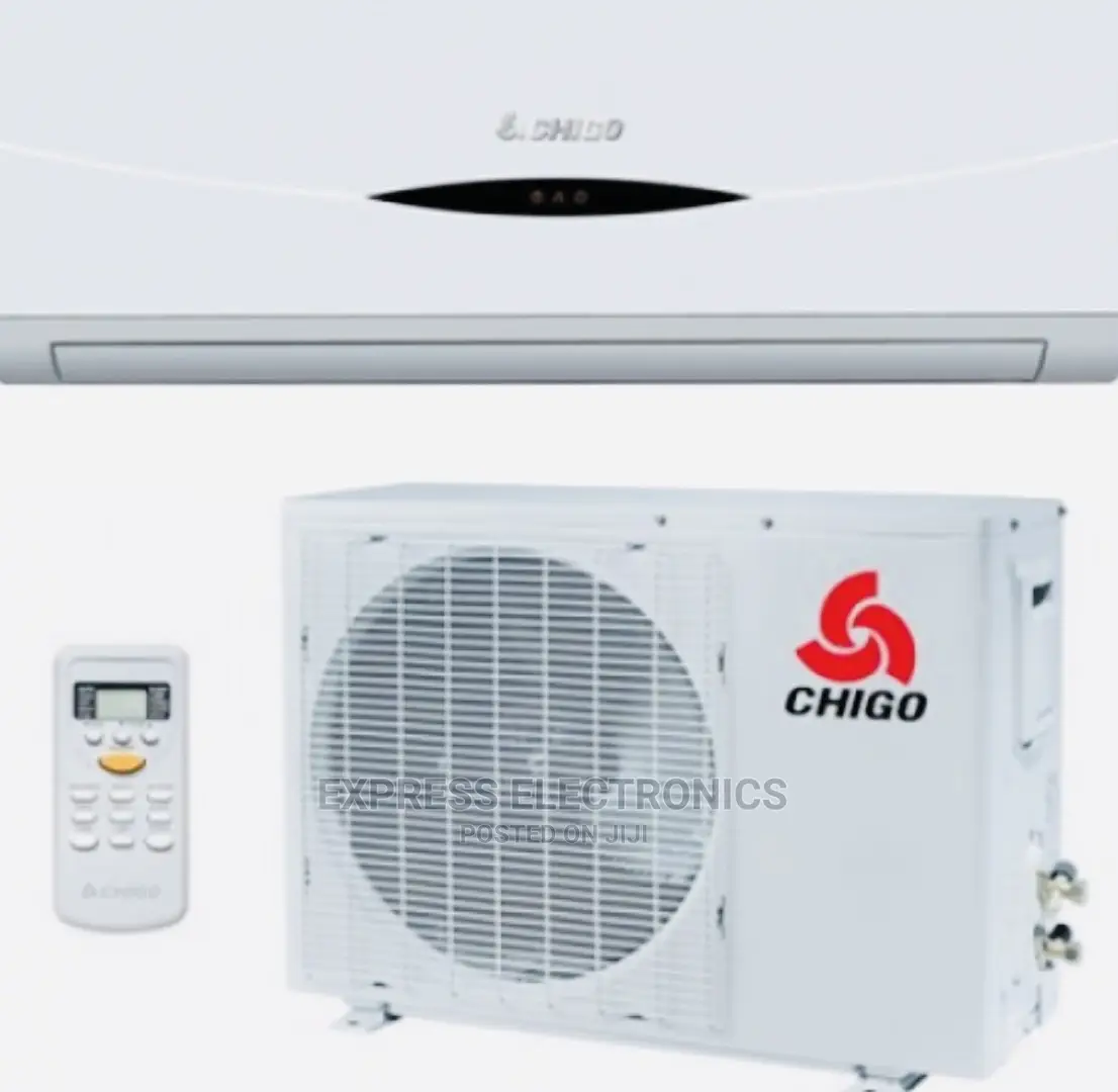 1.5hp Split R410 Gas Chigo White Anti Rust Body
