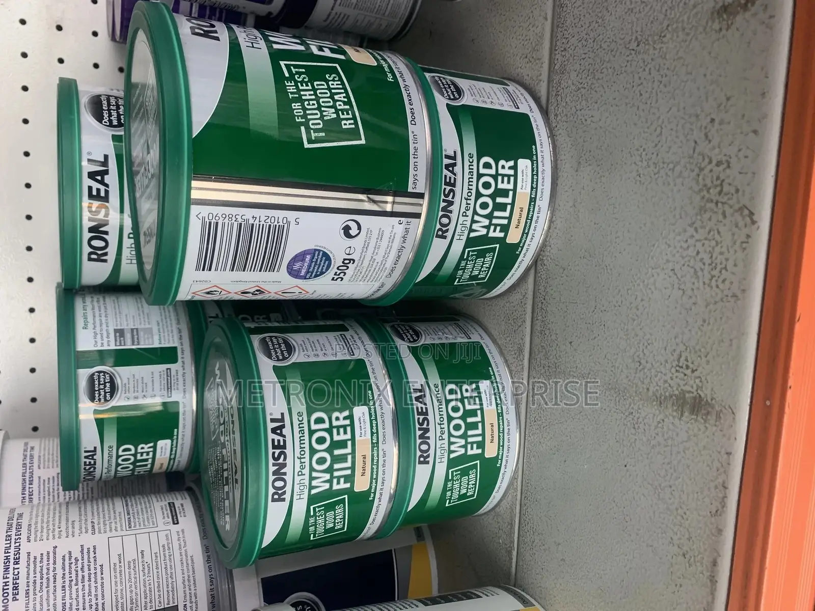 Wood Filler,Ronseal High Performance (550g Natural)