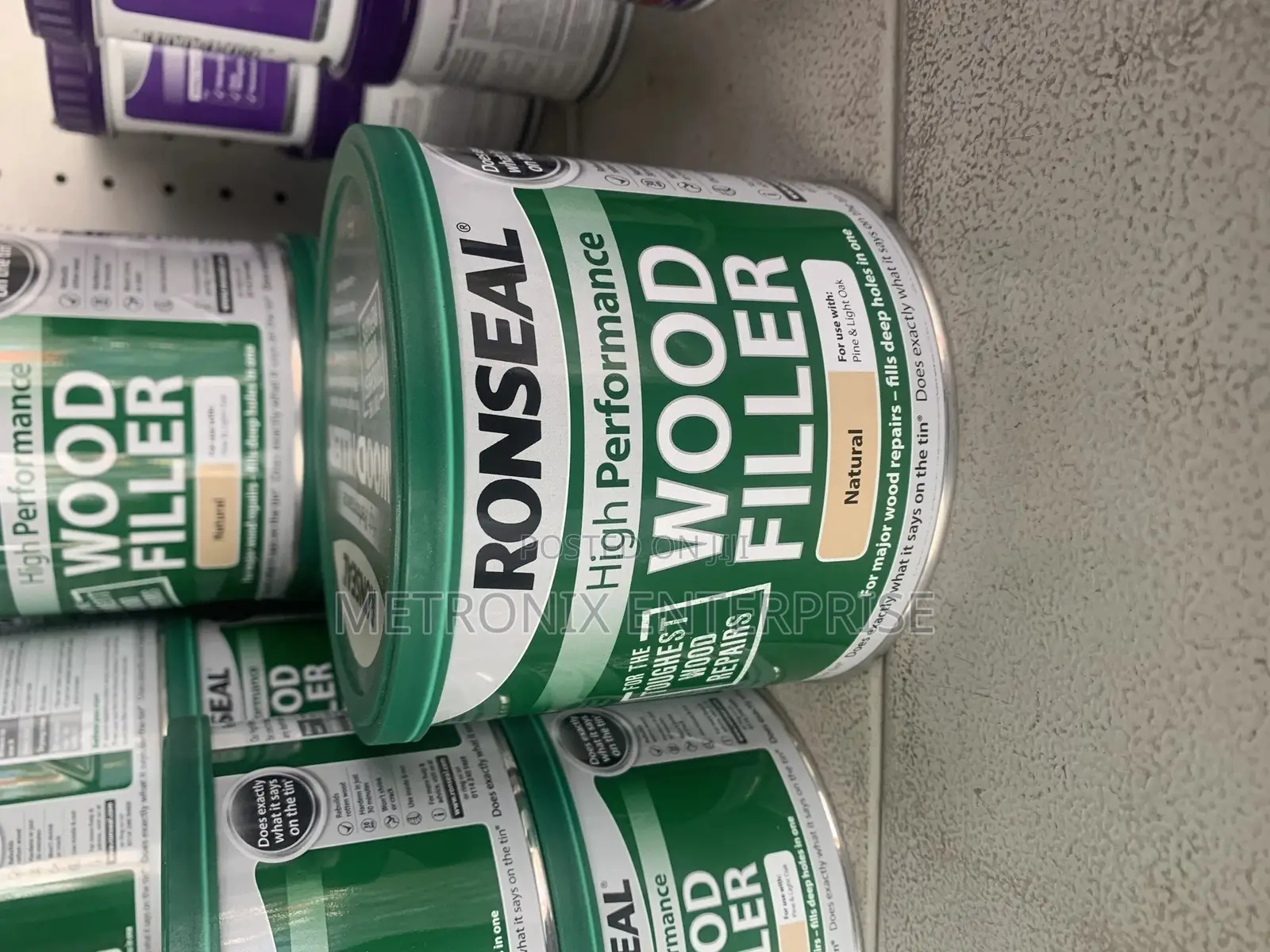 Wood Filler,Ronseal High Performance (550g Natural)