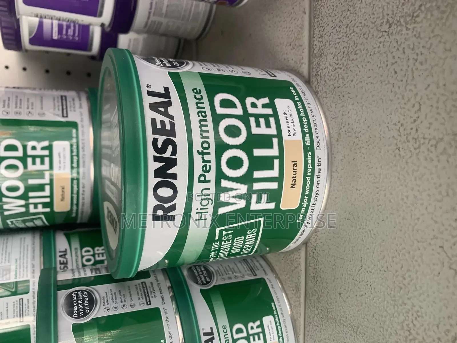 Wood Filler,Ronseal High Performance (550g Natural)