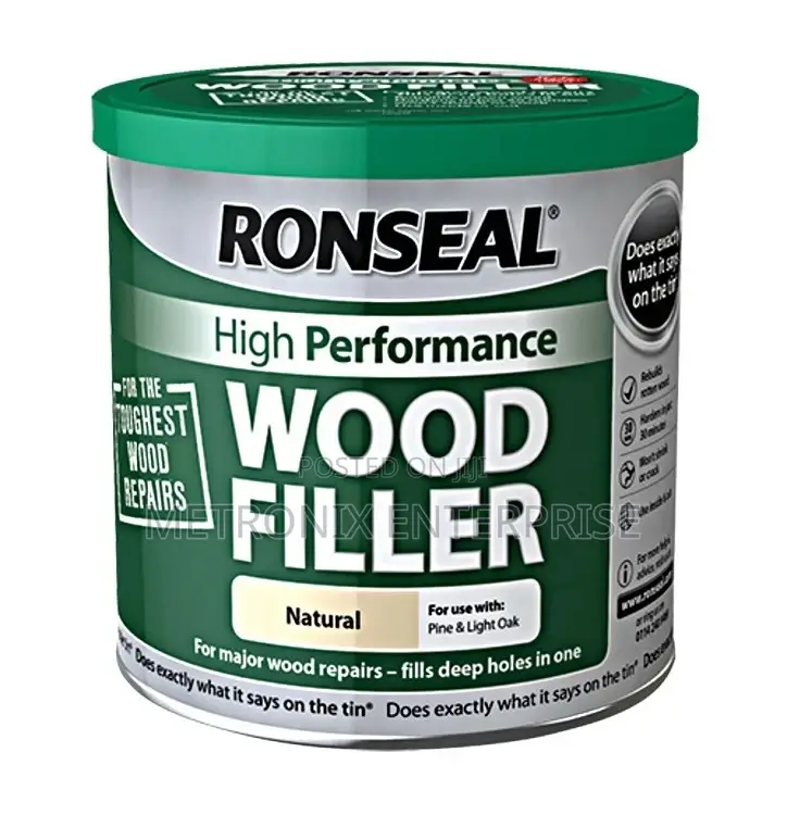Wood Filler,Ronseal High Performance (550g Natural)