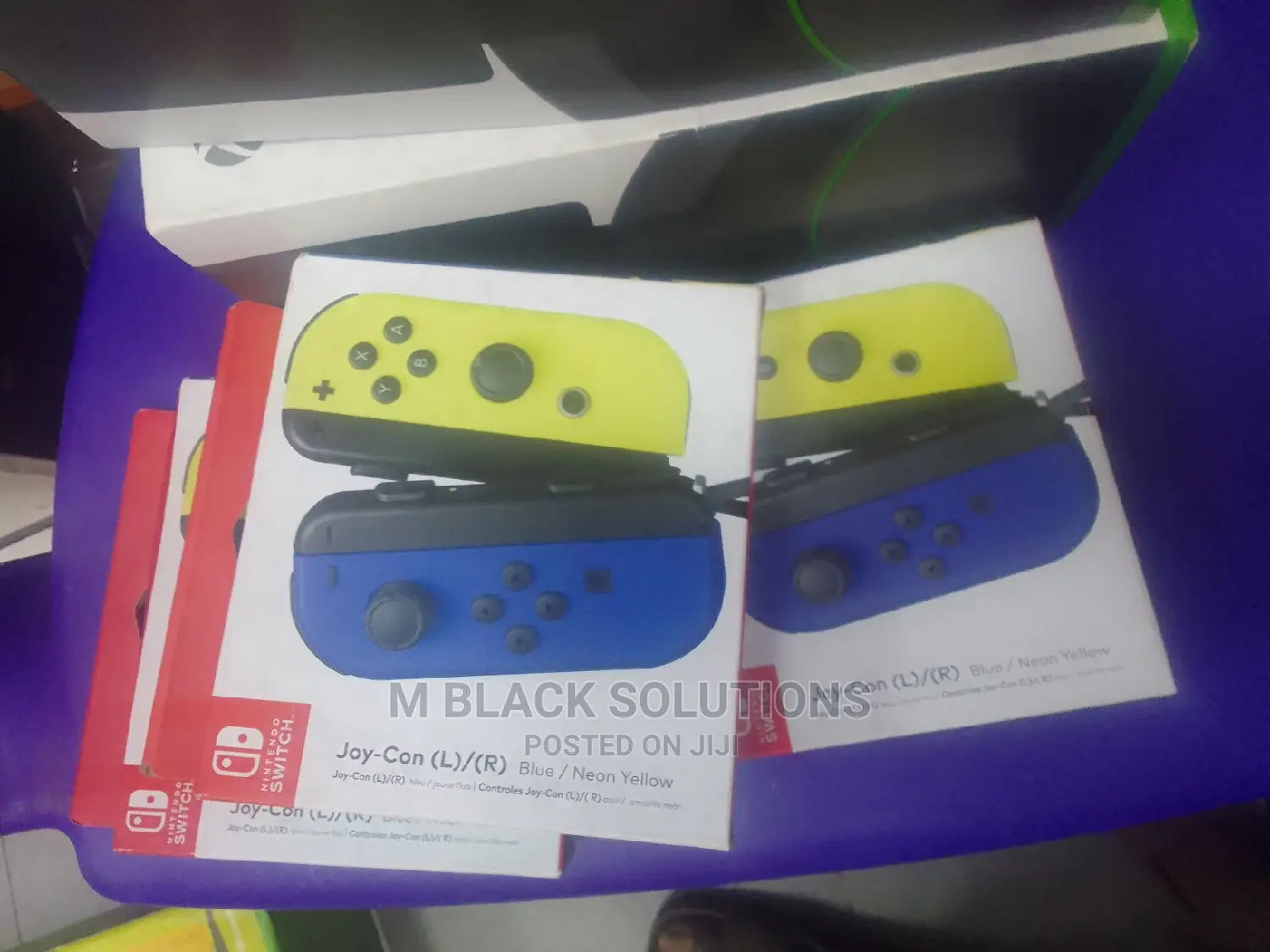 Nintendo Switch Joy-Con(L/R)Blue/Neon Yellow