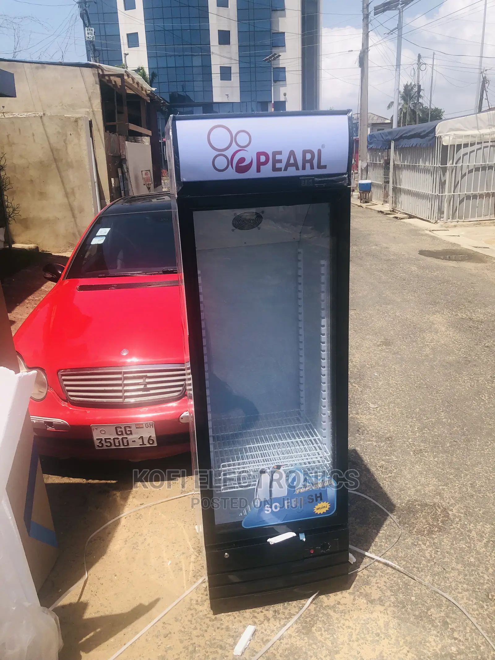 Pearl PVC-49 Showcase Fridge400l
