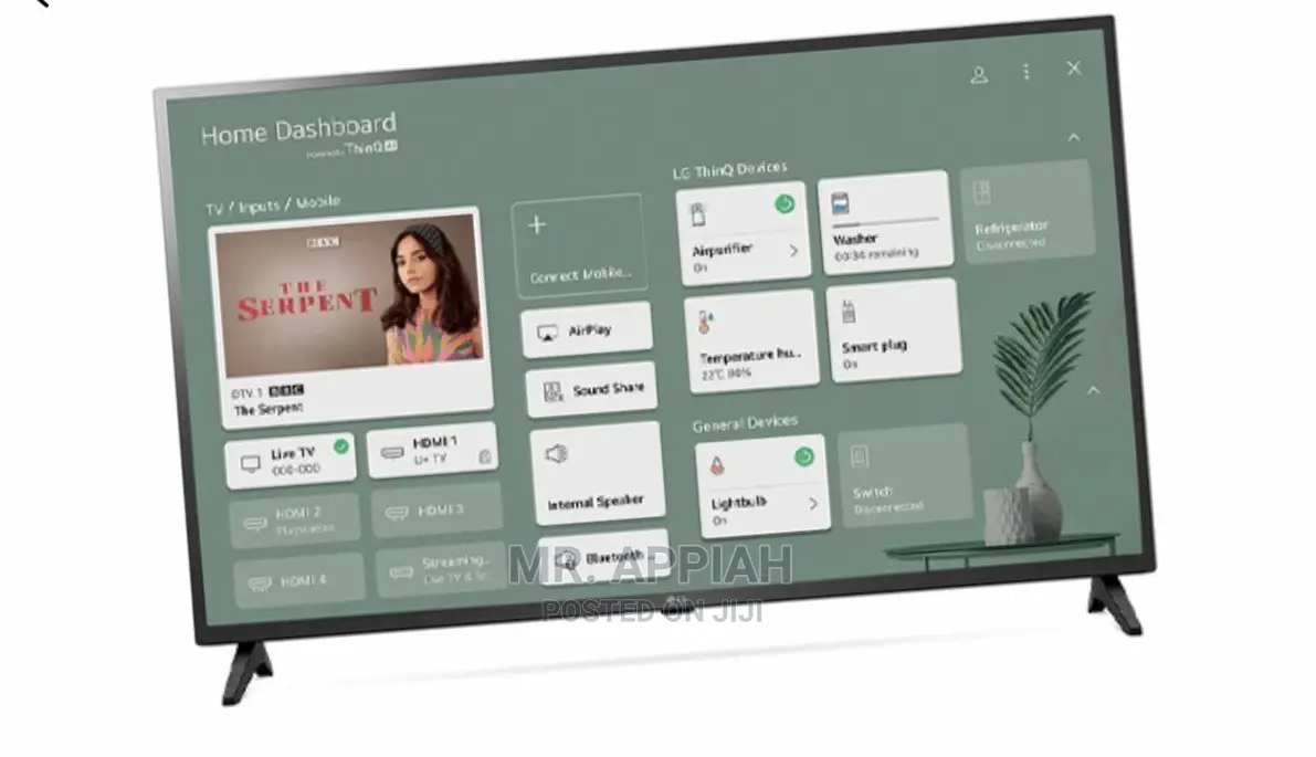 LG 43 Inch Uhd Smart LED TV – 43up75003