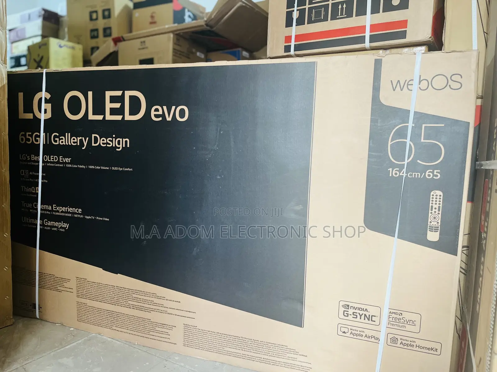 Hands Free Voice Control Lg Oled Evo 65” G1 Ultra Slim Tv