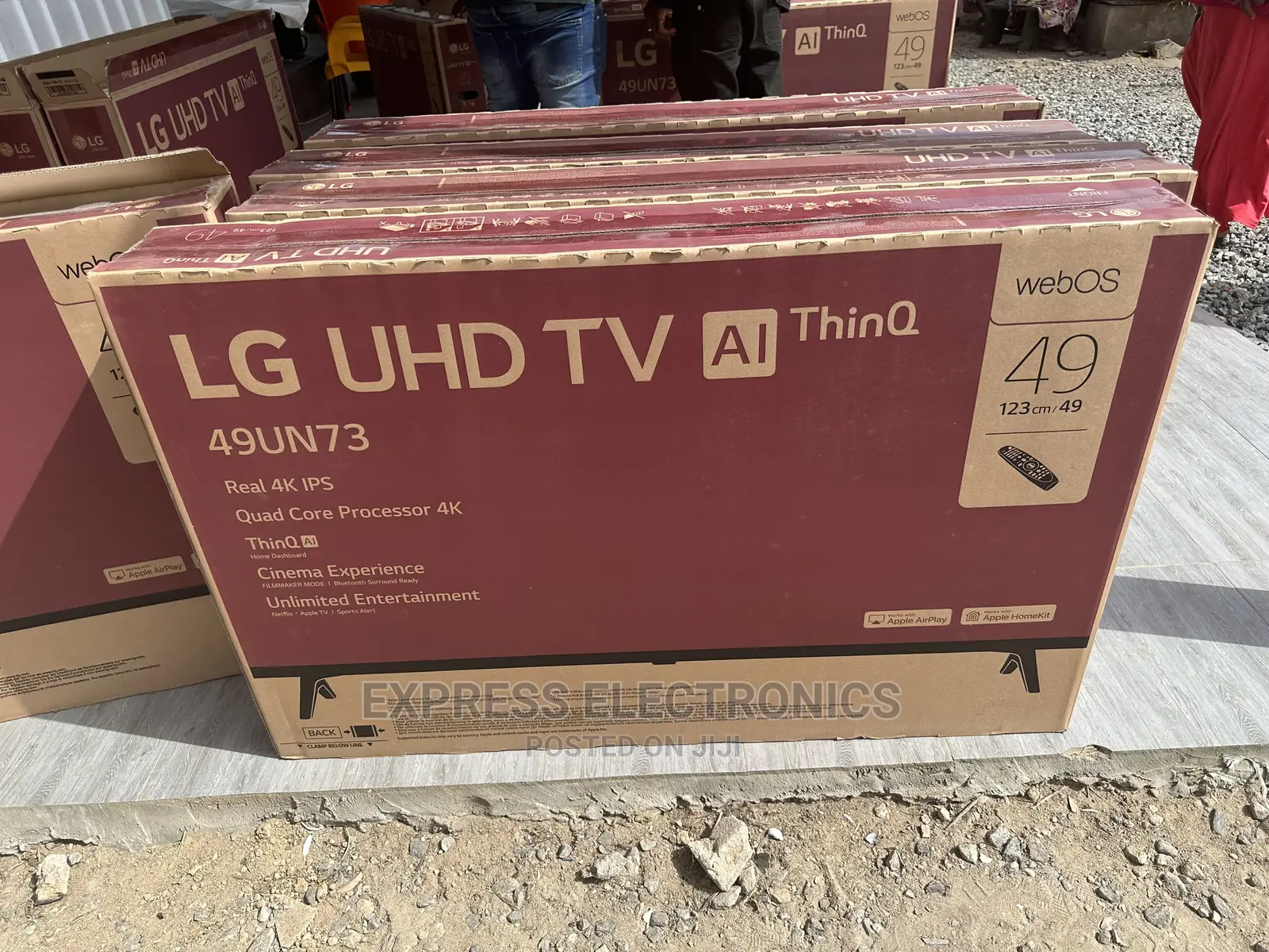 True Cinema Experience LG UHD TV 49” UN73 Series