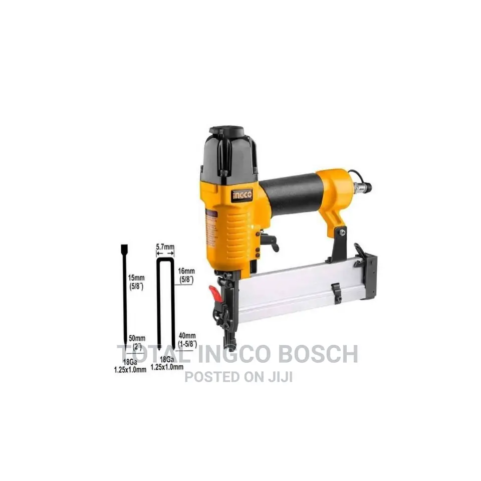 Wood Nail Gun // 2 IN 1 Combo Air Brad Nailer