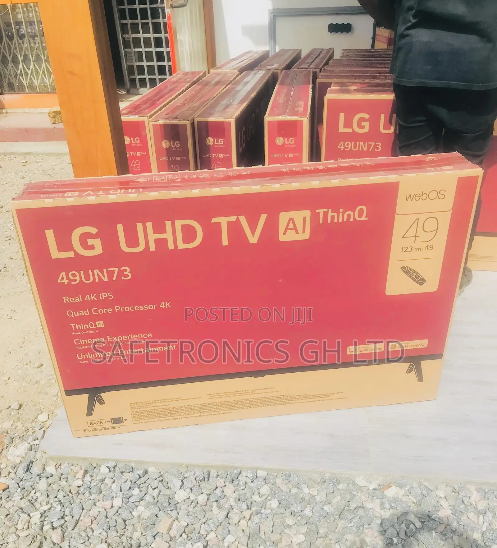Active HDR Webos Smart Ai Thinq LG Uhd TV 49 Inch Un73