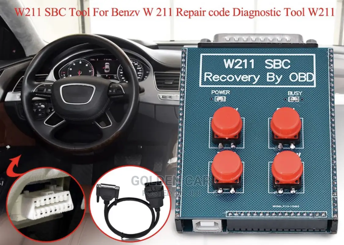 Mercedes-Benz OBD2 W211/R230 ABS/SBC Reset Tool