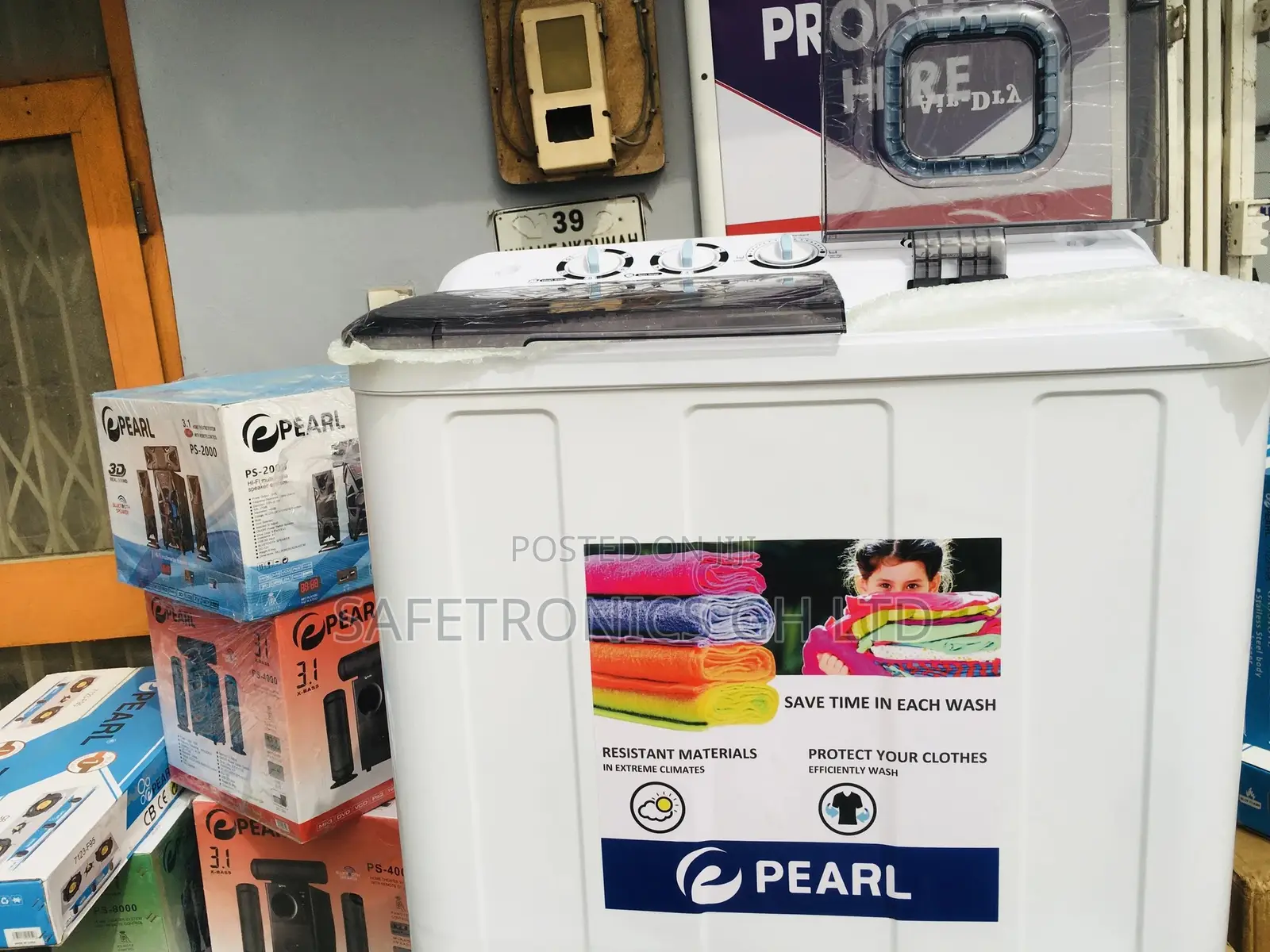 Pearl 12KG Twin Tub Washing Machine Semi Automatic