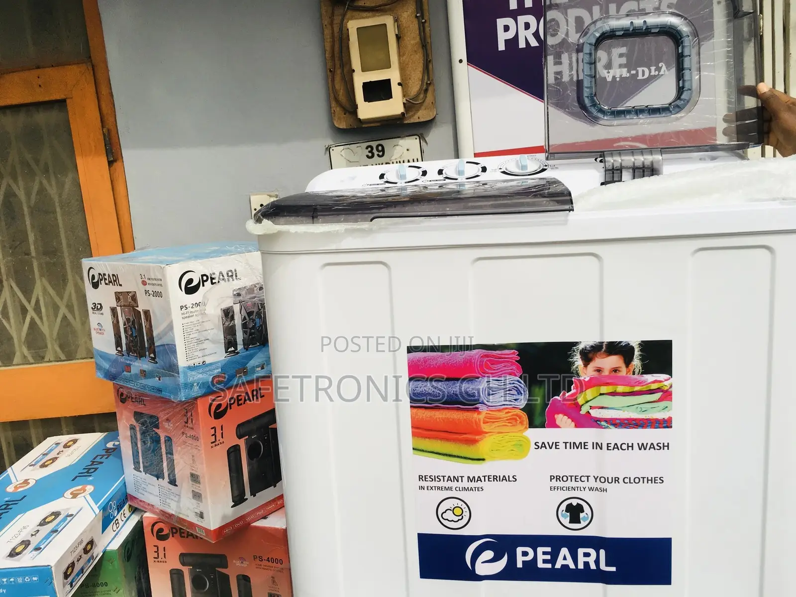 Pearl 12KG Twin Tub Washing Machine Semi Automatic