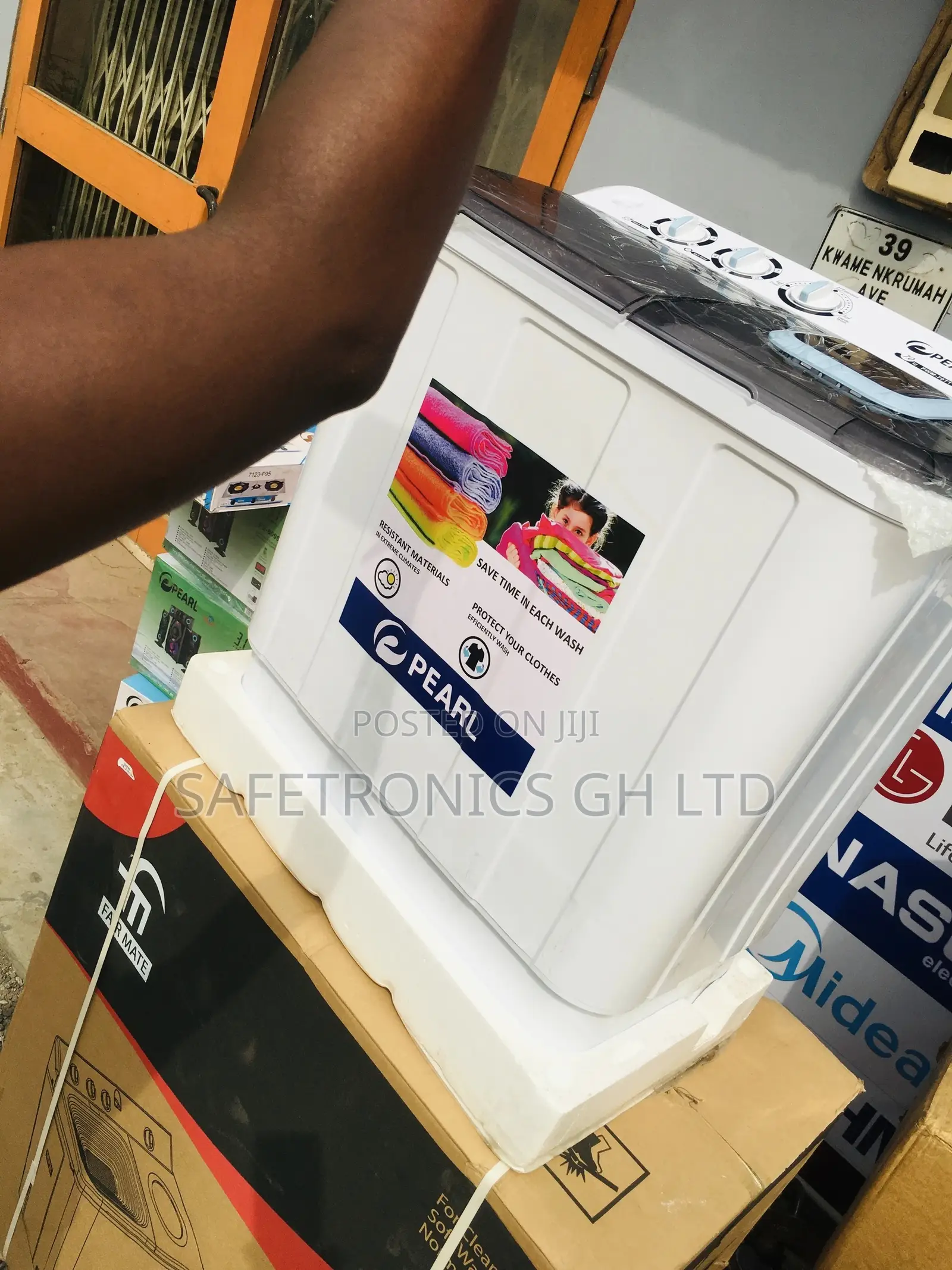 Pearl 12KG Twin Tub Washing Machine Semi Automatic