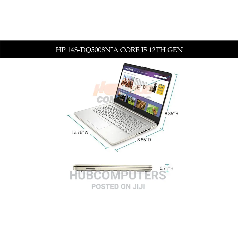 New Laptop HP 8GB Intel Core I5 SSD 512GB