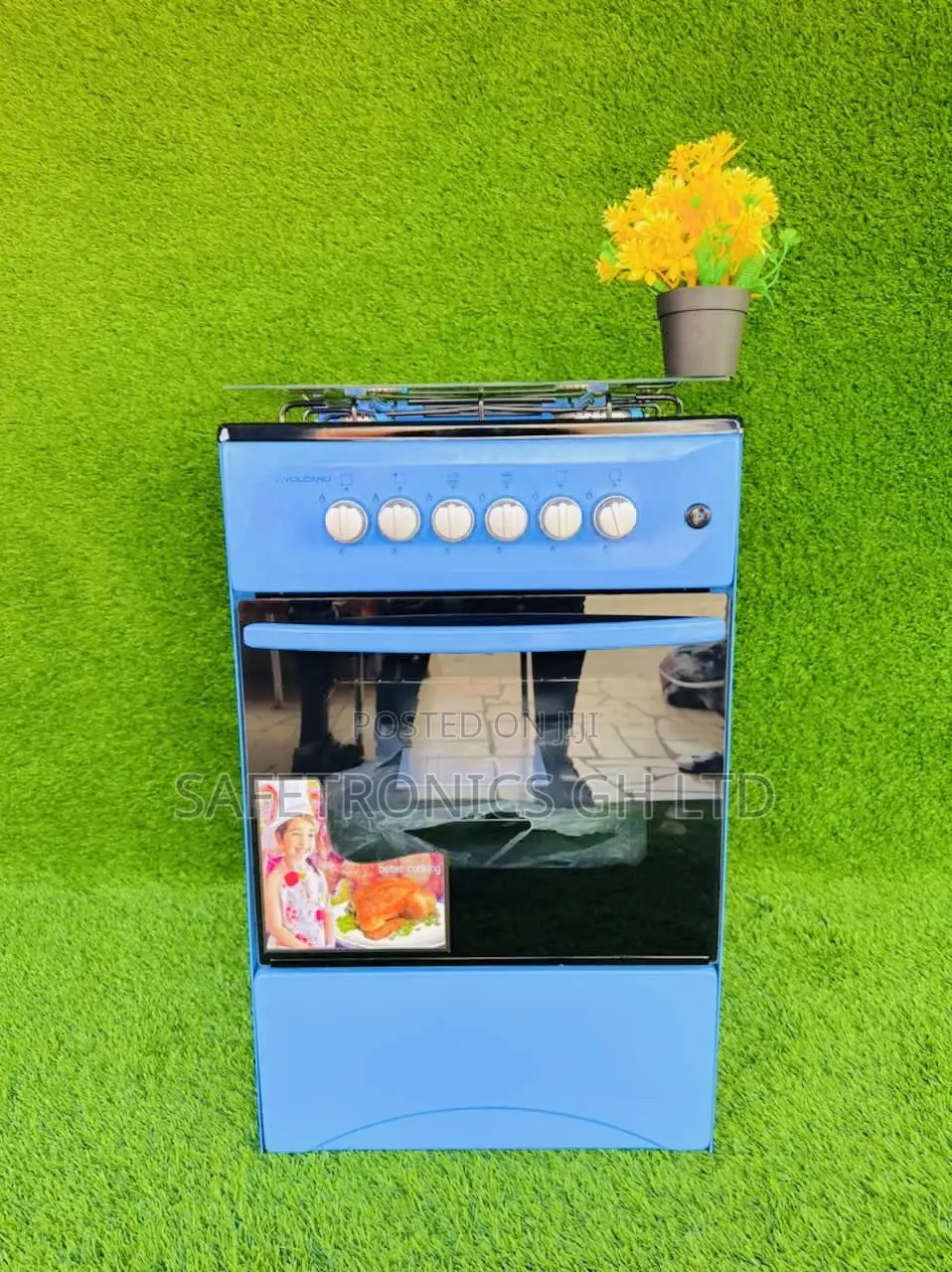 Blue Volcano 4 Gas Burner Oven Grill