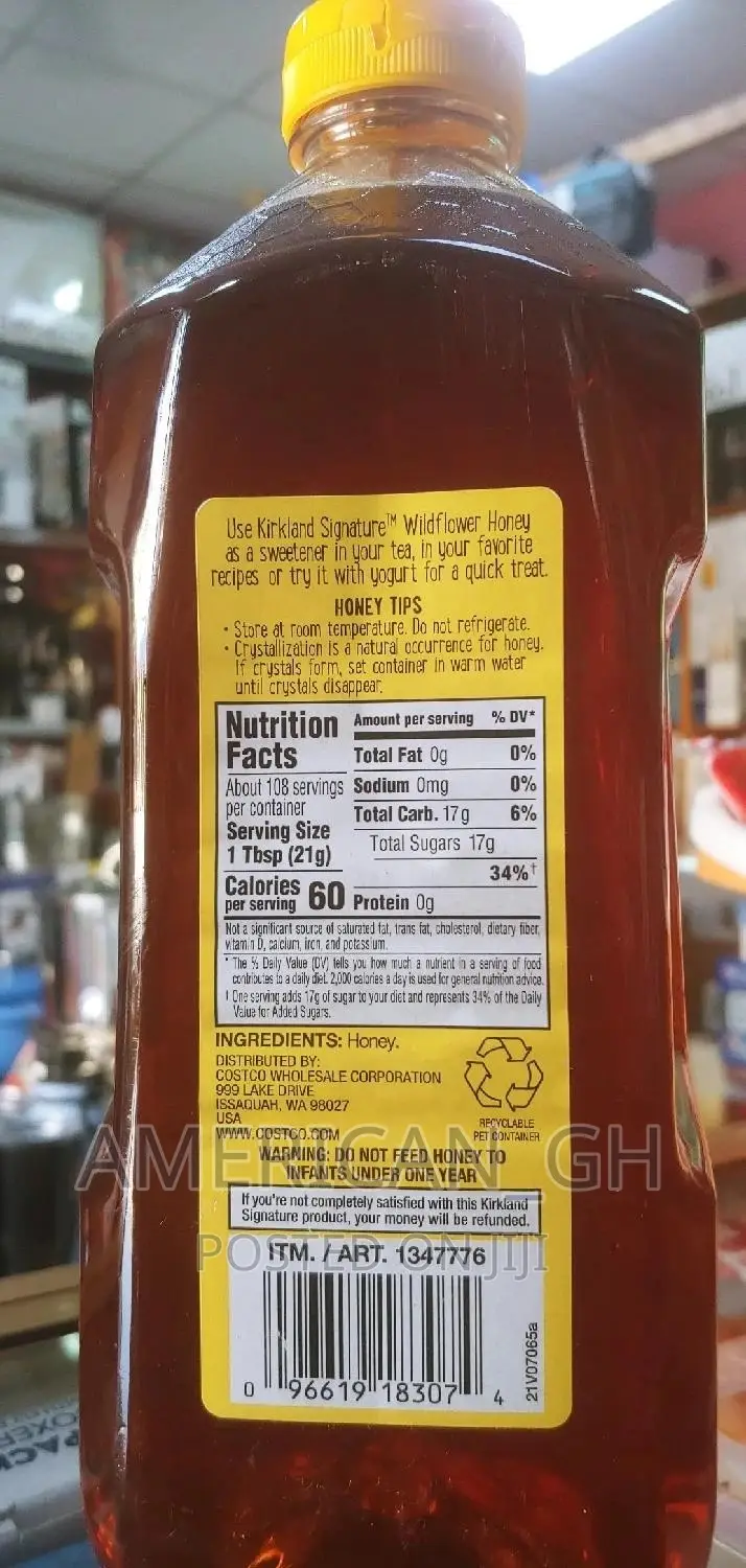 100% Raw Organic Honey