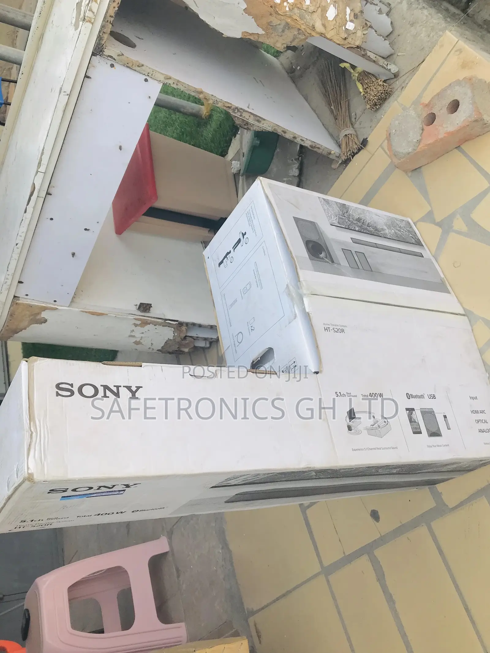 Soundbar Subwoofer Speaker Sony HT-S20R 5.1 Dolby Digital