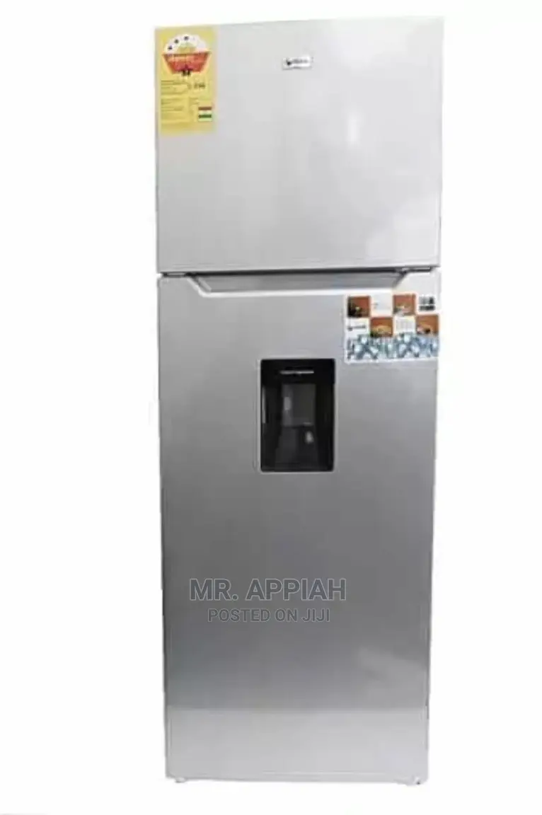 Pearl 311ltr Double Door Fridge With Water Dispenser.