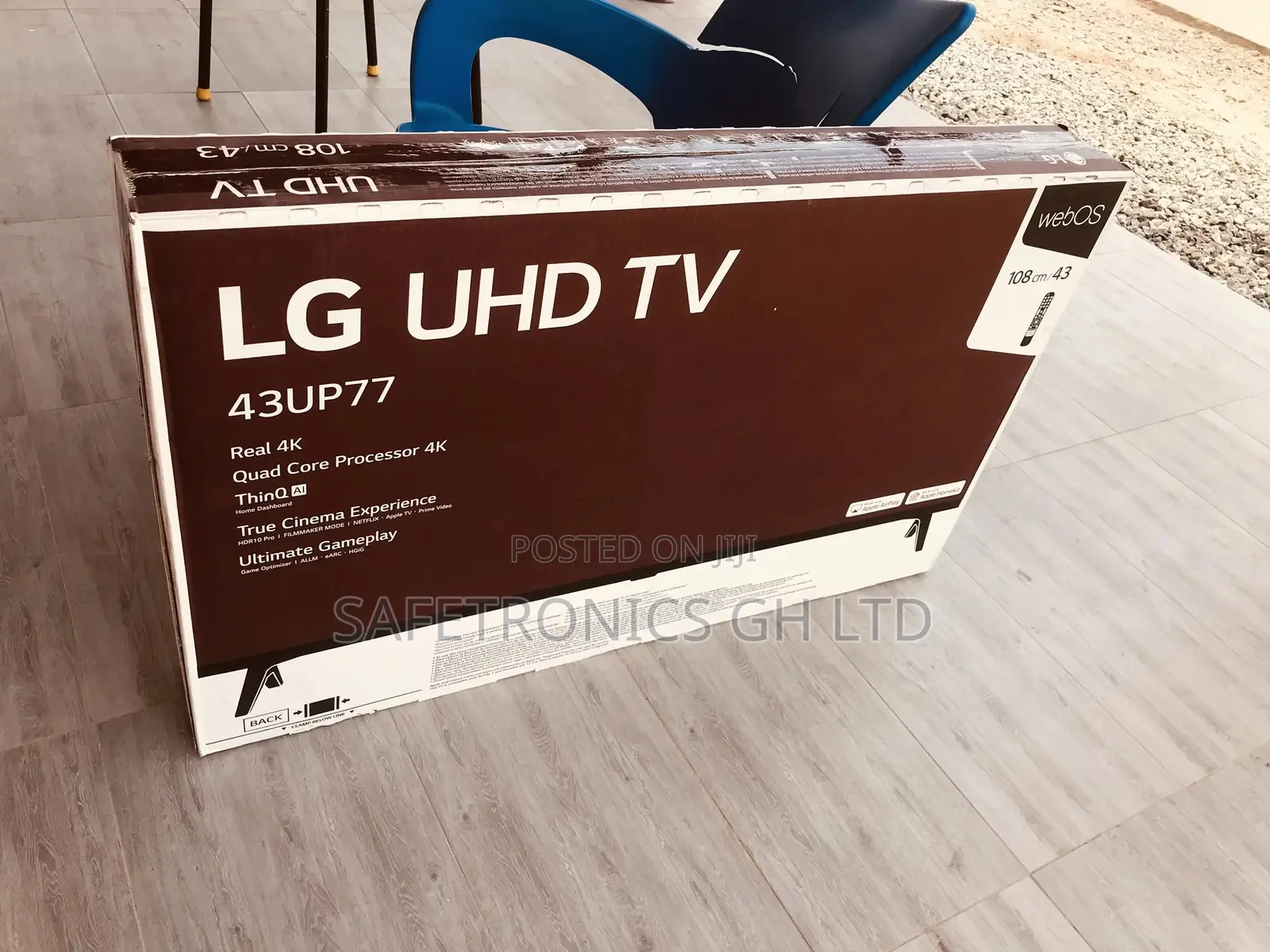 LG 43 Inch Up77 Smart LED TV 
