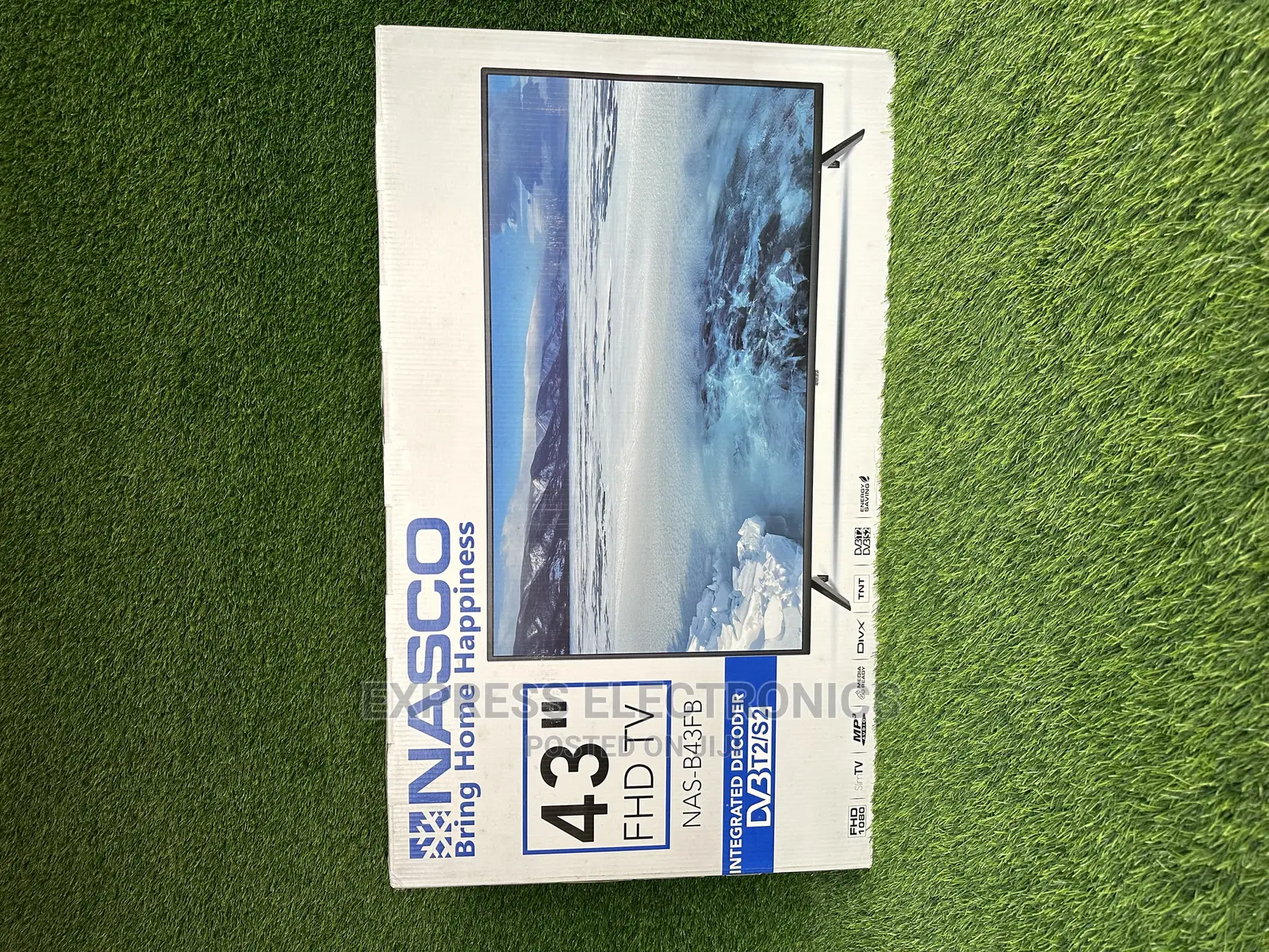NAS-H43FB Poweeful Dynamic and Clear Image Nasco FHD Tv