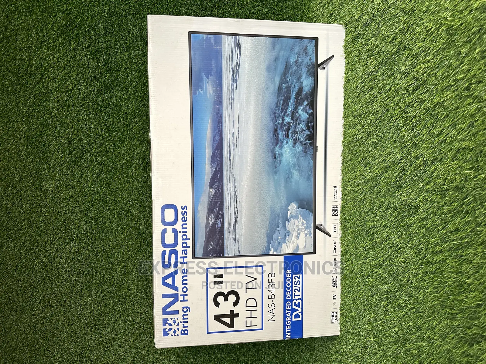NAS-H43FB Poweeful Dynamic and Clear Image Nasco FHD Tv