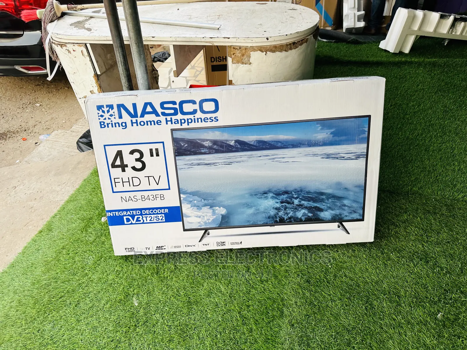 Perfect  and Elegant Design NAS-H43FB Nasco Digital FHD Tv