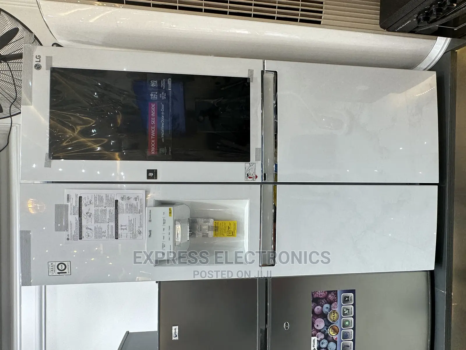 GC-X257CVVV Side by Side Refrigerator,Instaview Door-In-Door