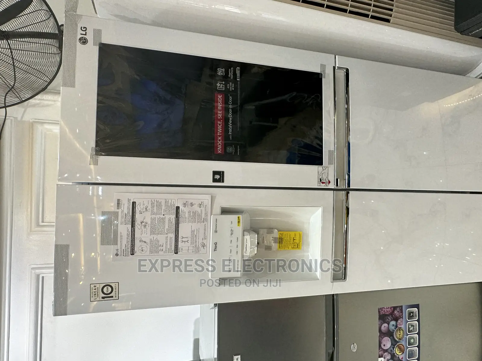 GC-X257CVVV New Lg Side by Side Fridge White