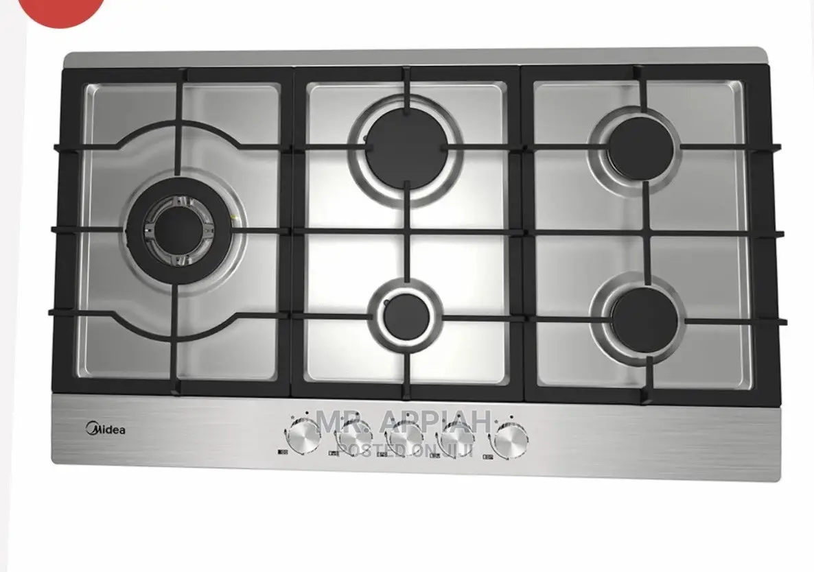 Midea 90g50me005-Sft 5-Burner Gas Hob