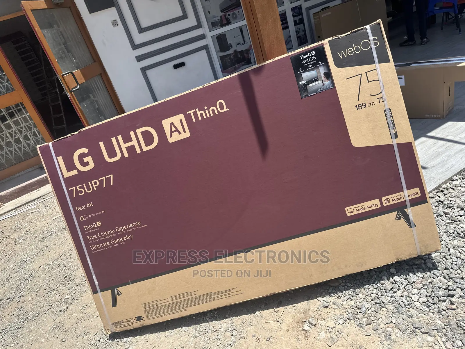 New Model LG UHD 75”Up77 Series Sleek Display