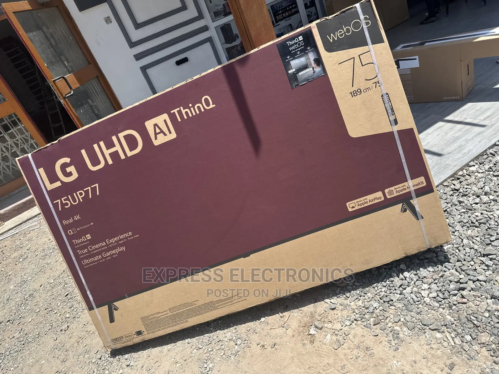 Order for Elegant UHD Ultra Modern LG 75”Up7750 Tv