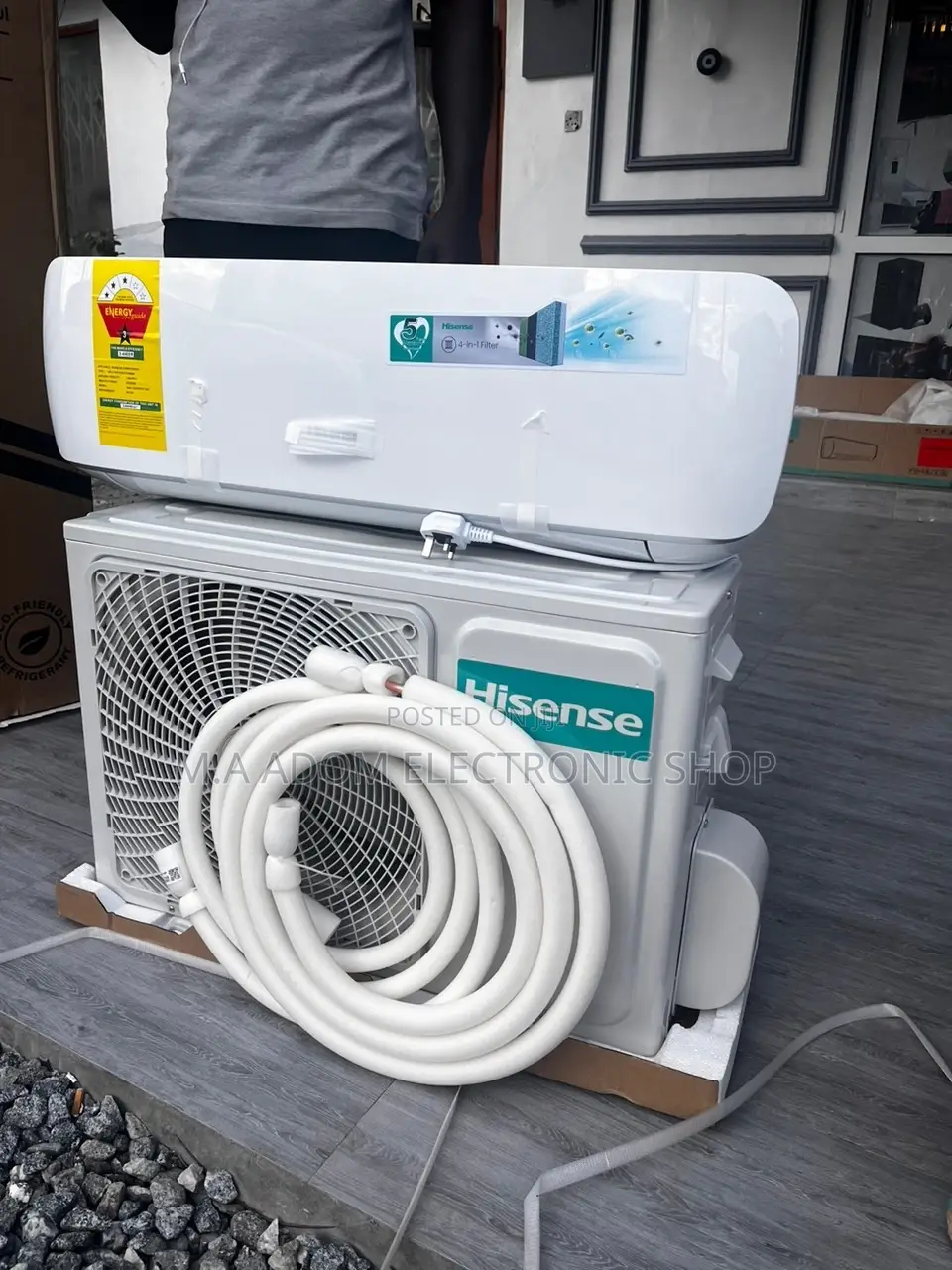Powerful Hisense 2.5HP Split Air Conditioner