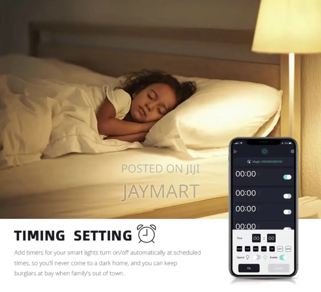 RGB Bluetooth Smart Light Bulb. E27 10w