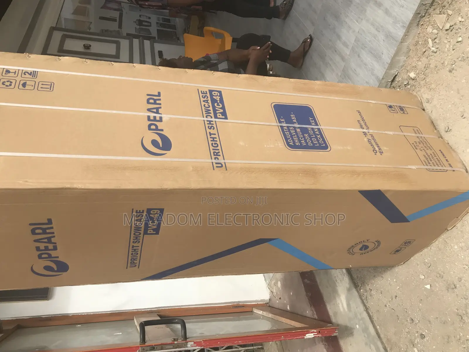 Automatic Operation Pearl PVC-49 Display Fridge