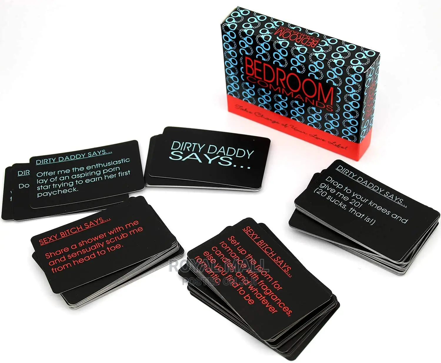 Bedroom Commands Card Game