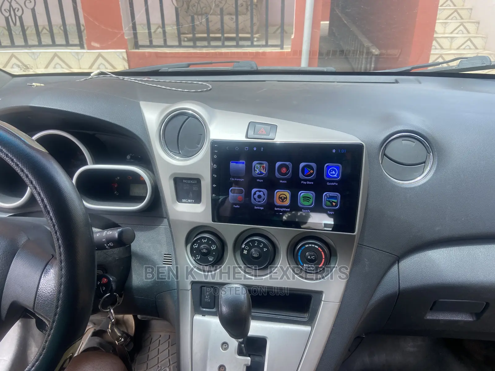 Toyota Matrix Android Screen 2010