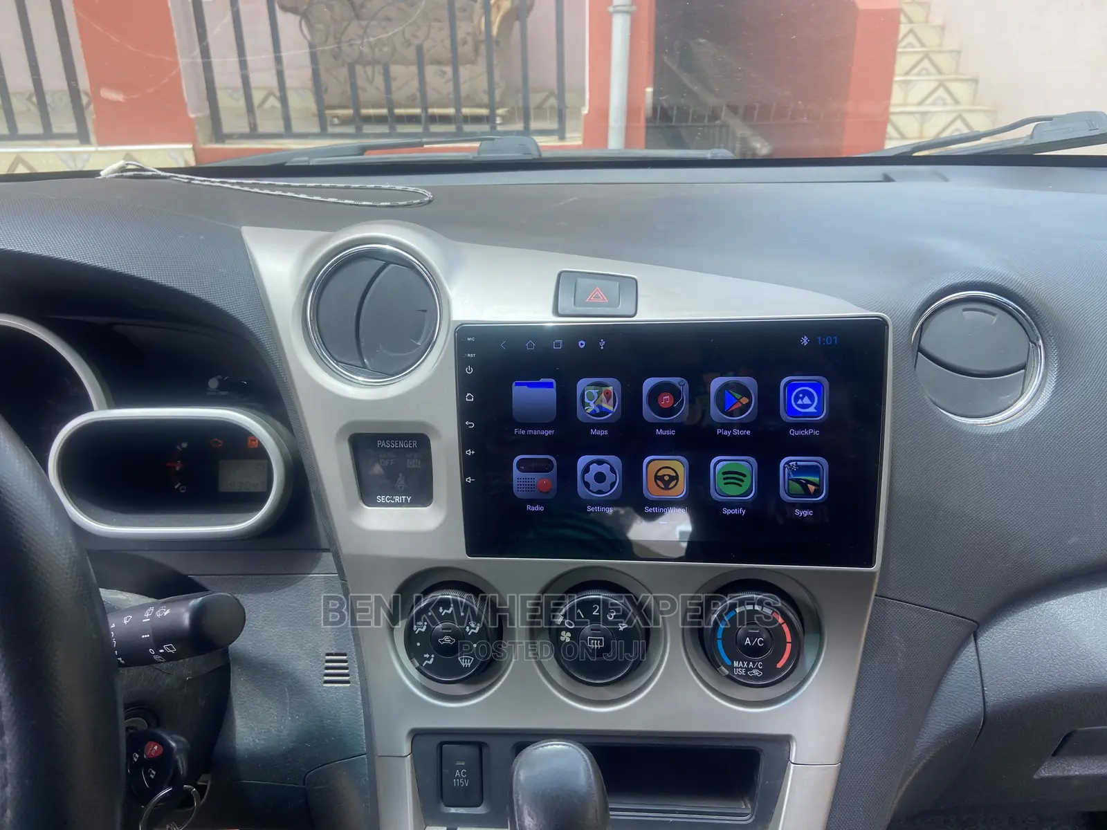 Toyota Matrix Android Screen 2010