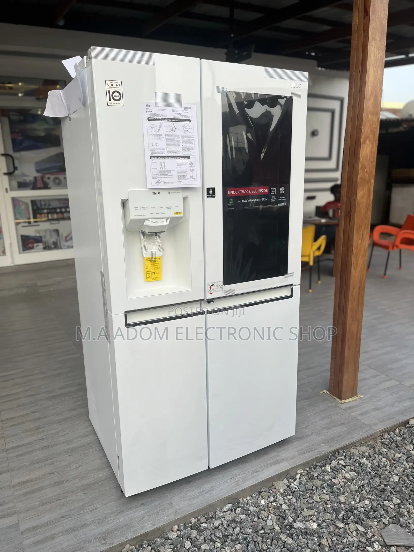 Lg 635 Litres Smart View French Door Fridge