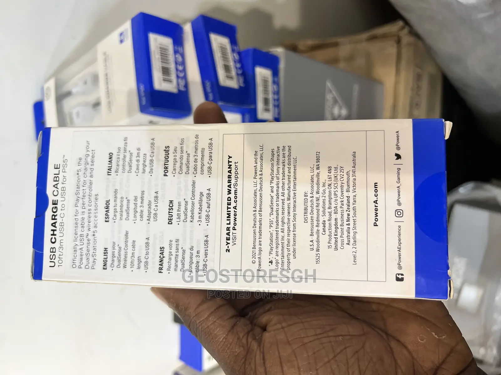 Powera USB-C Cable for Playstation 5