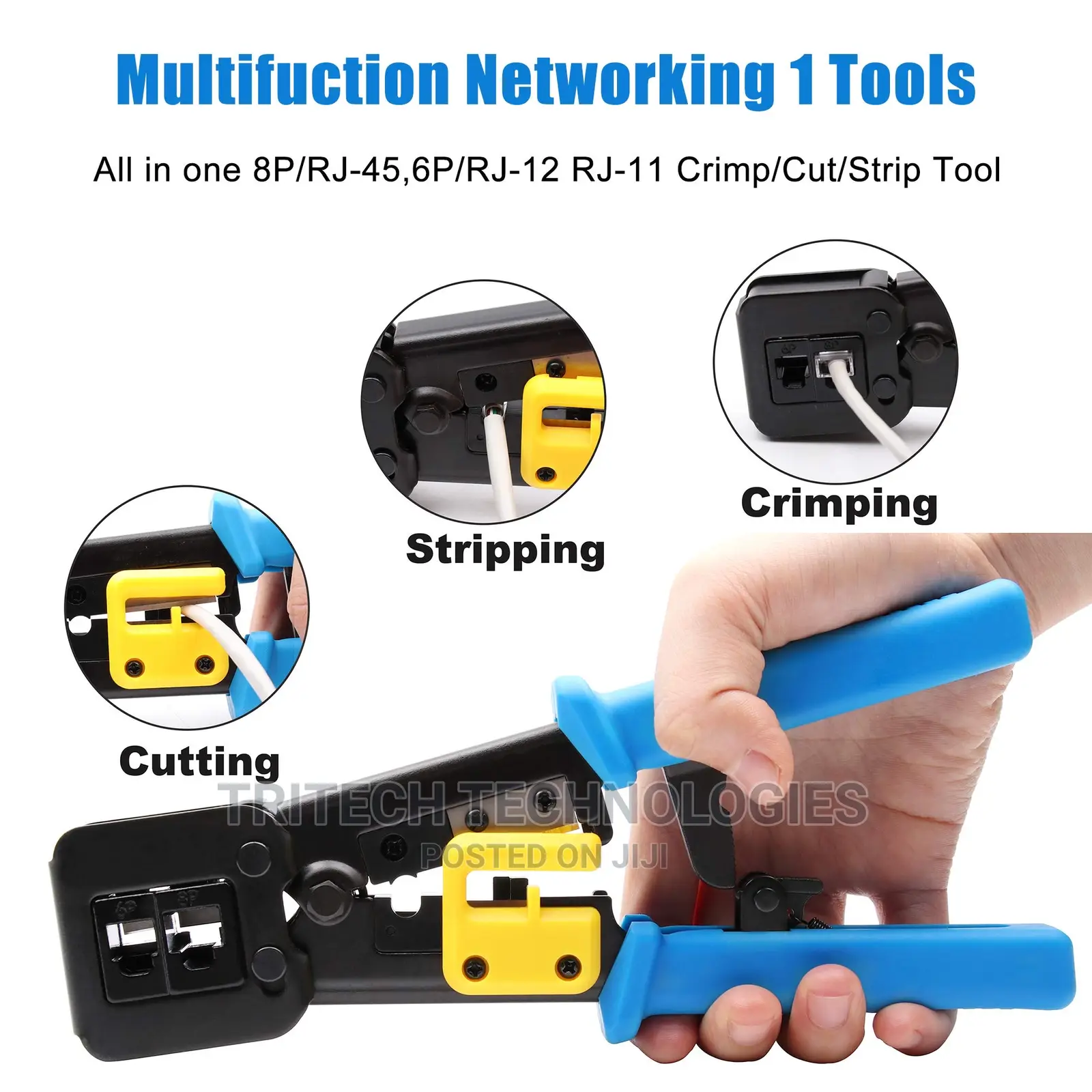 Pass Through Crimping Tool