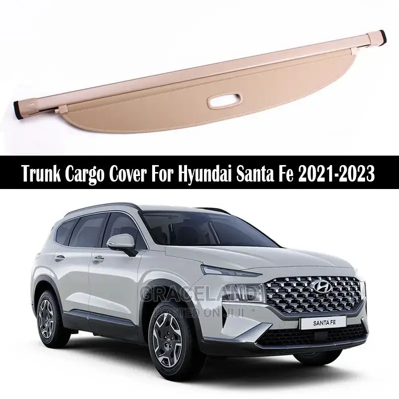Original Rear Cargo Cover for Hyundai Santa Fe 2020-2024