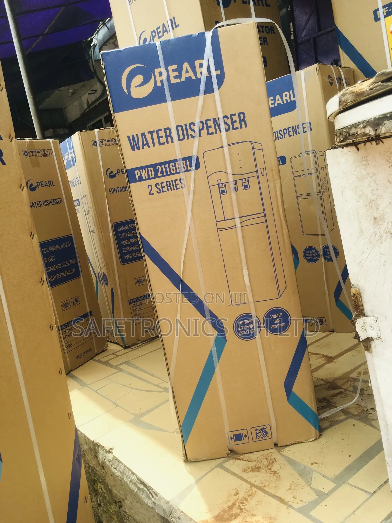 Pearl Water Dispenser – Black PWD-1000CBL